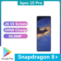 In Stock Vivo Iqoo 10 Pro Smartphone 6.78" E5 Display 3200X1440 AMOLED 120HZ 200W Super Charge 50.0MP Snapdragon 8+ Face ID