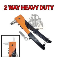 TANG RIVET HEAVY DUTY 2 ARAH HIOSHI 285MM 28CM TANG RIVET SWING HEAD 11.5 INCI HIOSHI