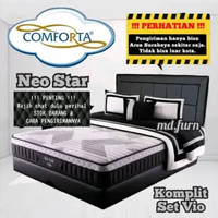 Komplit Set Vio dll + Springbed Comforta Neo Star ( Kasur + Divan + Sandaran ) 90 / 100 / 120 / 140 