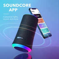 Anker Soundcore Flare 2 Bluetooth Speaker IPX7 Waterproof 360° Surround Sound 12 Hours Long Standby Portable Bluetooth Speaker