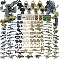 350+ PCS Military Weapon Pack Accessories for Swat Team Building Block Toy Military Weapon Set Inclu