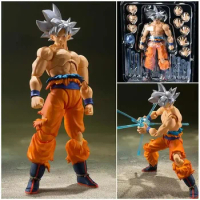 Dragon Ball Z Son Goku S.h.figuarts Legendary Goku Anime Super Saiyan Awaken Battle Damage Action Figure Model Collectible Toys