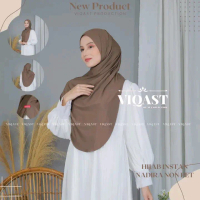 hijab instan malay bergo khimar NADIRA NON PET dewasa kerudung daily jersey premium Muslim Wanita ji