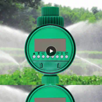 Garden Water Timer with 1/2/4-Way Hose Splitter Automatic Watering Irrigation Controller Adapter 4/7 8/11 16mm Hose