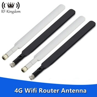 1- 2Pcs 4G Antenna 10dBi SMA Male 700-2700MHz for LTE Router External Wifi Aerial for Huawei B593 E5186 B315 B310 B880 B890