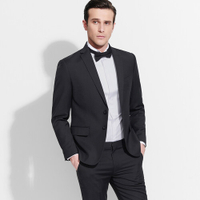 Uiyesok-Men Blazer Coat Men Business Blazer Solid Slim งานแต่งงานชุด Vintage Classic Blazer Suit สไต