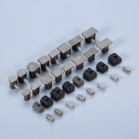 10Pc Plastic Shelf Studs Pegs Metal Pin Shelves Support Bracket Cabinet Cupboard Bracket Holder for Wooden Furniture Connecting