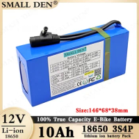 NEW 12V 10Ah 12.6v 10000mAh Security Standby Power Supply UPS Uninterrupted Backup Power Supply Mini Battery For Camera Router