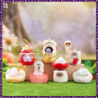 Cat Crystal Good luck Comes Blind Box | Cute Meow Model Desktop Ornament Office Decoration Birthda