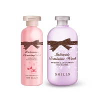 【SHILLS 舒兒絲】植萃私密衣物手洗精/洗衣精+奇蹟嫩白調理潔淨露(私密清潔洗淨內褲/床單去污除血漬)