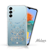 Meteor Samsung Galaxy M14 5G 奧地利水鑽殼 - 蝶戀鑽