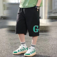 Short Boy For Outdoor Clothes For Children Kids Korean Children'S Clothes 2024 Boys Clothes 6yrs To 12yrs