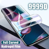 Full Cover Hydrogel Film For Motorola Edge S S30 30 Neo 20 Lite Fusion 30 40 Pro G Stylus Defy 2021 2022 2023 Screen Protector