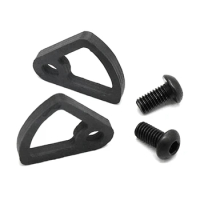 1 Pair Suitable For Brompton Carbon Fiber Folding Bike, Foot Support And Easy Walking Wheels Durable Easy Install Easy To Use