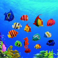 仿真魚水族魚缸造景假魚塑料熱帶魚金魚水族箱擺件會動漂浮裝飾