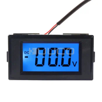 Digital Voltmeter DC 0~500V Blue Backlight LCD Display Volt Meter AC/DC 12V Voltage Meter /Tester
