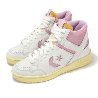 Converse x Shai 休閒鞋 Weapon 男鞋 白 粉 高筒 復古 聯名 SGA A13355C