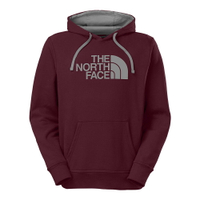 美國百分百【The North Face】帽T 連帽 TNF T恤 北臉 長袖 厚綿 酒紅色 灰標 S號 B955