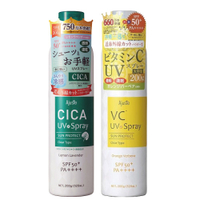 【台灣總代理公司貨】Ajuste 愛伽絲高效防曬噴霧 SPF50 防曬噴霧 涼感防曬噴霧320ml 防曬乳 日本進口