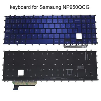 CF backlit laptop Keyboard for Samsung Galaxy Book Flex NP950QCG 950QCG 2 in 1 Canadian French keyboards blue keycaps BA5904495E