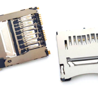 1PCS SD Memory Card Slot Component Reader Holder Assembly for NIKON D3300 D810 D750 card slot