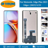 6.67" Original OLED For Motorola Edge+ (2023) LCD Screen Touch Panel Digitizer For Moto Edge Plus 2023 Display Replacement