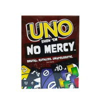 UNO FLIP! uno No mercy Board Game Anime Cartoon Pikachu Figure Pattern Family Funny Entertainment uno Cards Games Christmas Gift