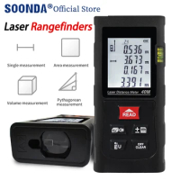 Professional Indoor Laser Range Finder Laser Distance Meter Rangefinder Laser Meter Metro Laser Tape Measure Electronic Ruler