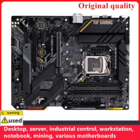 For TUF GAMING Z490-PLUS Motherboards LGA 1200 DDR4 128GB ATX Intel Z490 Overclocking Desktop Mainboard M.2 NVME III USB3.0