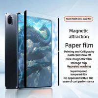 Magnetic class paper film millet tablet 6/6pro/max removable washable 11 inch 14 millet tablet 5pro12.4