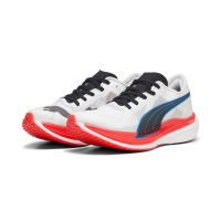 Puma 競速跑鞋 Deviate NITRO Elite 2 女鞋 白 橘 藍 運動鞋 氮氣中底 37778703