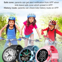 Children Smart Watch For Kids GPS Positioning HD Camera 4G Sim Card SOS Phone Call Waterproof Voice Monitoring Footprint Tracker