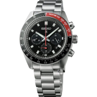 【SEIKO 精工】Prospex SPEEDTIMER 太陽能計時腕錶 指針錶 手錶 禮物 畢業(V192-0AH0D/SSC915P1)