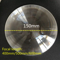 PMMA fresnel lens diameter 150mm focal length 400mm 500mm 600mm