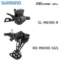 SHIMANO DEORE SLX M6100 12 Speed MTB Groupset SL-M6100 Trigger Shifting Lever Rear Derailleur for Mountain Bike Cycling Parts