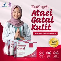 OBAT GATAL KULIT Atasi Gatal Panu Kadas Kurap Eksim Basah Kering Gatal Kulit Bpom&Halal