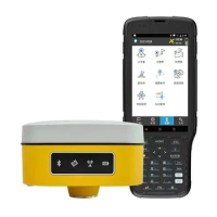 RTK Rover Kit 32GB GPS RTK GNSS Receptor Tilt Measurement GNSS Receiver With PDA RTK Software GPS Pole