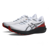 ASICS 慢跑鞋 GT-1000 13 白黑紅 支撐 專業跑鞋 男 1011B858100