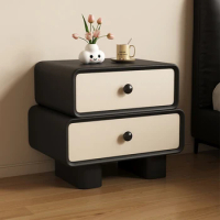 Bed Desk Wooden Bedside Tables Nordic Narrow Modern Luxury Nightstands Bedroom Storage Mobile Criado Mudo Home Furniture YX50NS