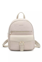 Swiss Polo Women's Backpack (Tas Ransel Wanita & Tas Punggung Wanita) - Krem