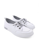 รองเท้าผ้าใบผู้หญิง MONACO-WHITE