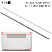 1pc Rubber Strip Laptop Bottom Shell Cover Foot Pad For HP ENVY X360 15-DR Non-Slip Bumper Feet Strip Laptop Accessories