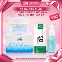 Combo 2 Sản Phẩm Dưỡng Sáng Da & Phục Hồi Trẻ Hóa Da [ MLa Beauty ]