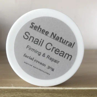 50pcs/30g Snail Cream Whitening Moisturizing Brightening Firming Neck Cream Facial Lifting Products Senium Pores Beauty Salon