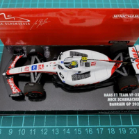 Minichamps 1:43 F1 VF22 2022 Mick Schumacher Bahrain Simulation Limited Edition Resin Metal Static Car Model Toy Gift