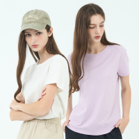 GIORDANO 女裝SORONA涼感素色T恤 Spring Adventure系列【多色任選】