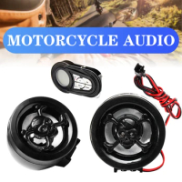 Bluetooth Motorcycle Audio Sound System Stereo Speakers FM Radio Music Player Amplifier High Power Speaker MP3 USB Waterproof