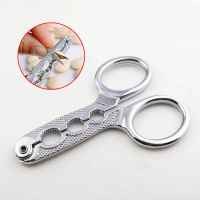 Alat Pembuka Kulit Kuaci Sunflower Seed Plier Cracker 3 Hole Kitchenware