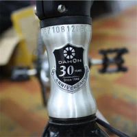 Folding Bike Stickers Dahon-30YEARS Anniversary Commemorative Edition Aluminum Alloy Logo Sticker D8 BYA412