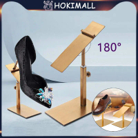 Emas/Perak Rak Pajangan Sepatu/Shoe Display Stand/Gantungan Display Sepatu/Stand Display Sepatu